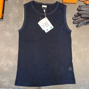 DRIES VAN NOTEN Mesh Net Sleeveless Top for Men, Size Medium NWT